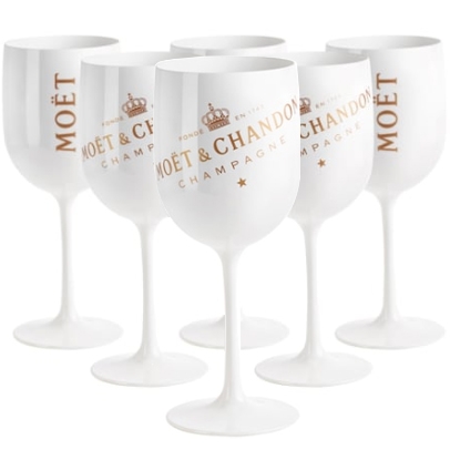 Moët & Chandon Ice champagne glazen set van 6