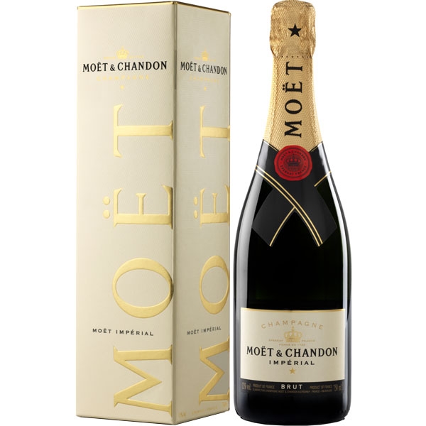 Moët & Chandon Brut Impérial 75CL in geschenkverpakking