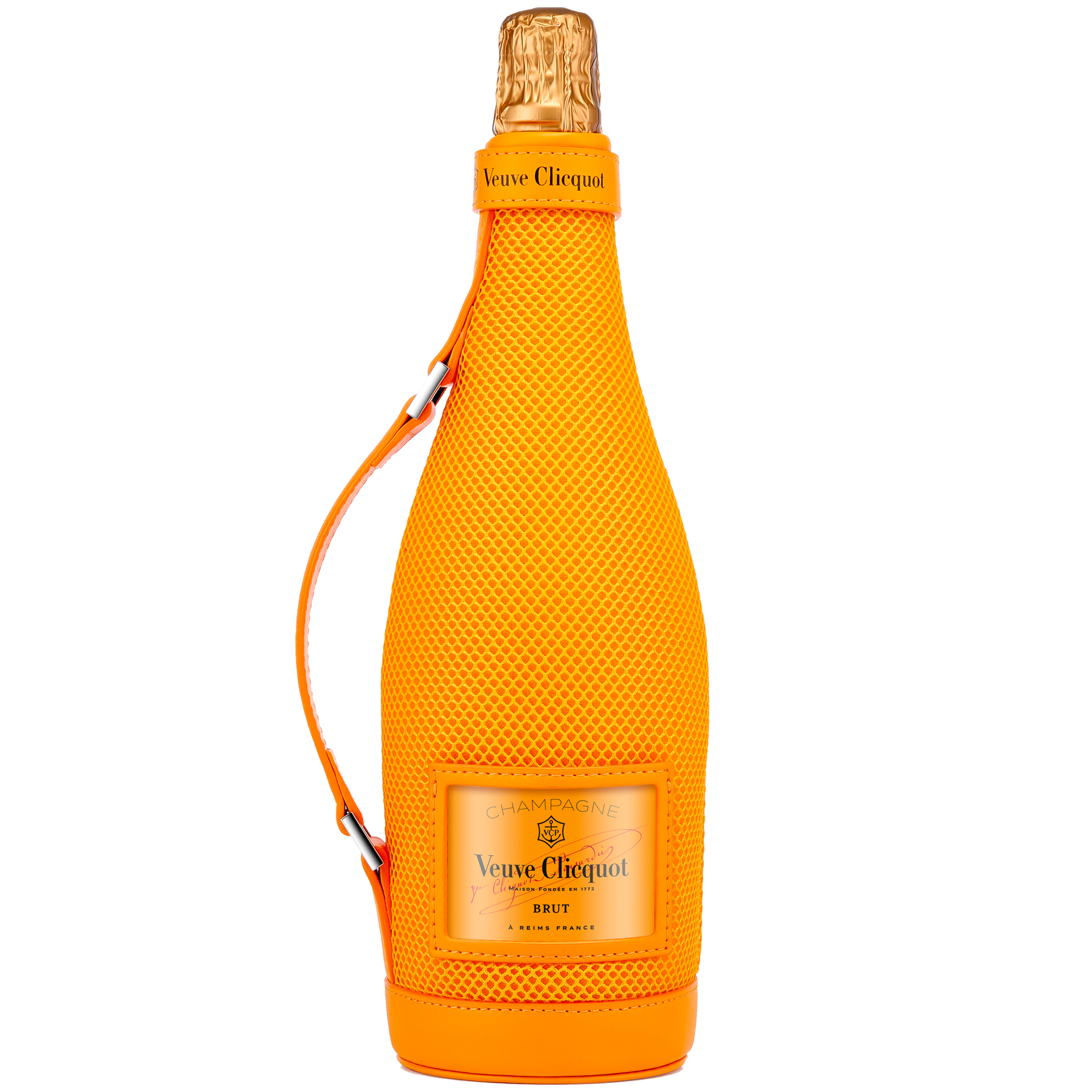 Veuve Clicquot Brut 'Ice Jacket' champagne met cooler 75 CL Veuve Clicquot Brut 'Ice Jacket' champagne met cooler 75 CL