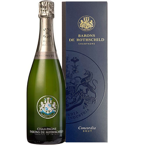 Champagne Barons de Rothschild Blanc de Blancs 75CL kale fles