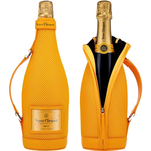 Veuve Clicquot Brut Ice Jacket champagne met koeler Veuve Clicquot Brut 'Ice Jacket' champagne met cooler 75 CL