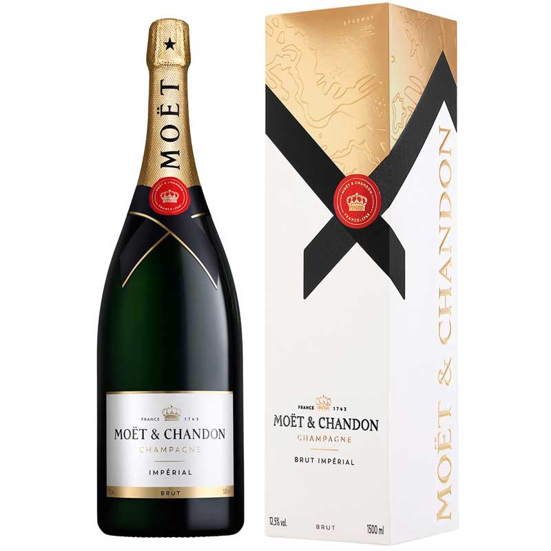 Moët & Chandon Brut Impérial Magnum 1,5 Liter in Geschenkverpakking