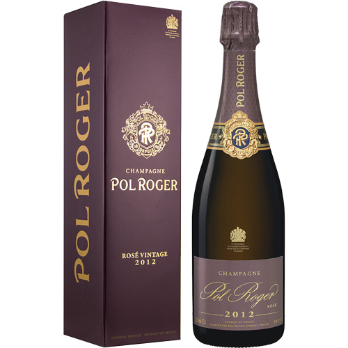 Pol Roger Rosé Vintage 2018 75CL in geschenkverpakking