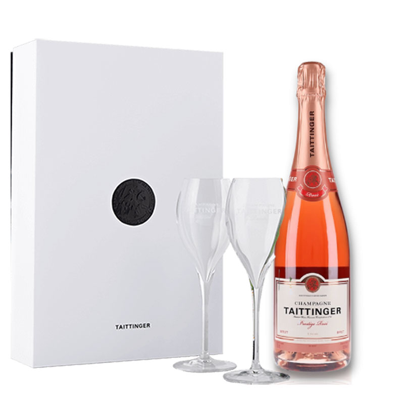 Taittinger Prestige Rosé in giftpack Paradoxe