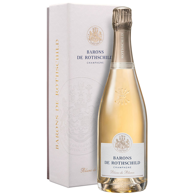 Champagne Barons de Rothschild Blanc de Blancs 75CL in luxe coffret