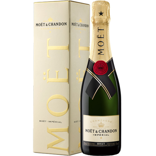 Moët & Chandon Impérial Brut Champagne AOC - 6 Bouteille de 75 cl