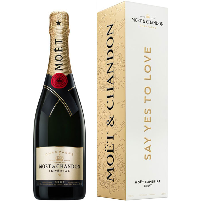 Moët & Chandon Brut Impérial Say Yes to Love 75CL