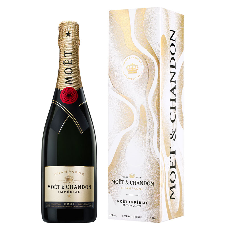 Moët & Chandon brut in 2023 EOY giftbox 75CL