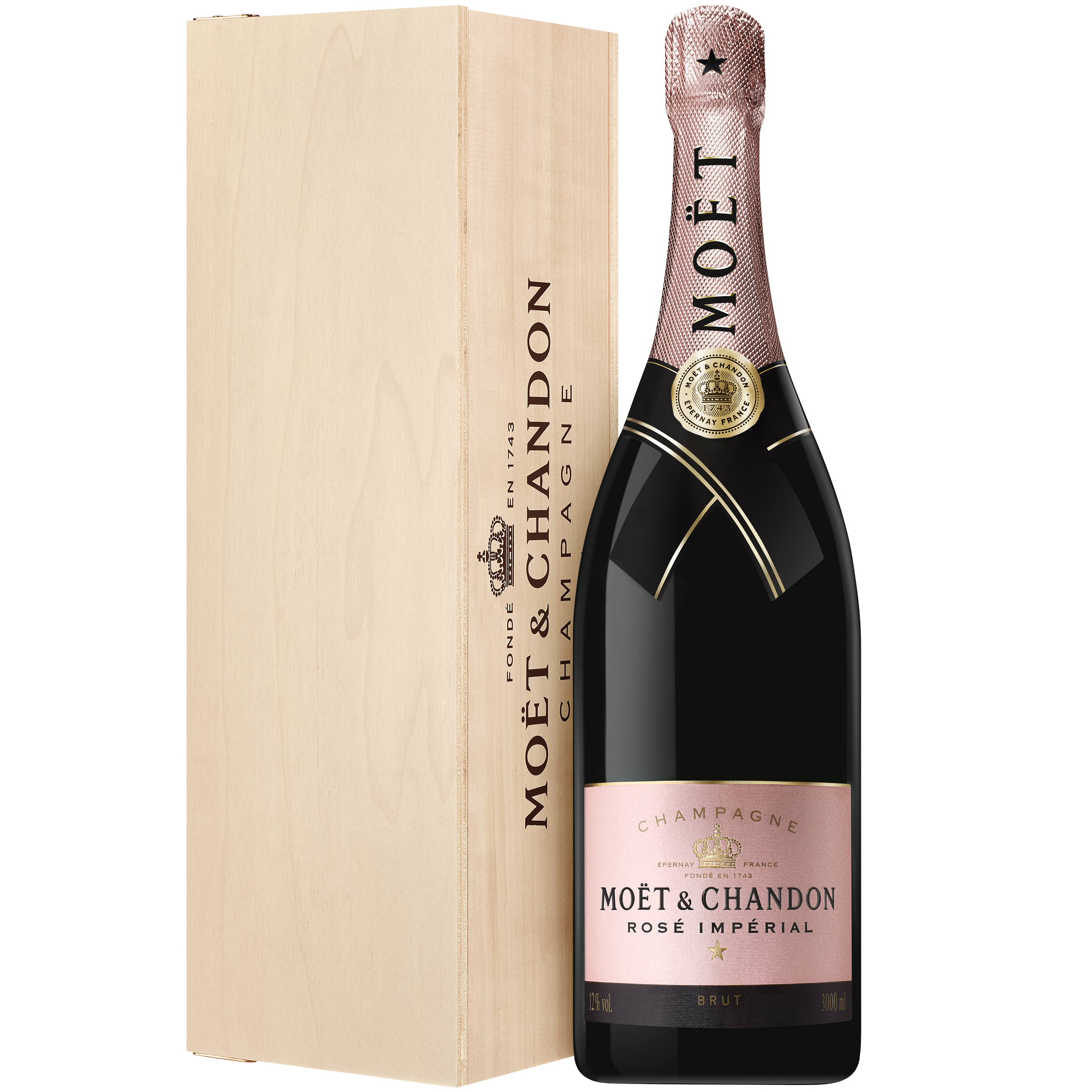 Moët & Chandon Rosé Impérial Brut Jeroboam 3 Liter fles