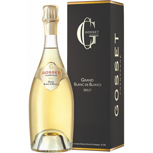 Gosset Grand Blanc de Blancs 75CL in geschenkverpakking