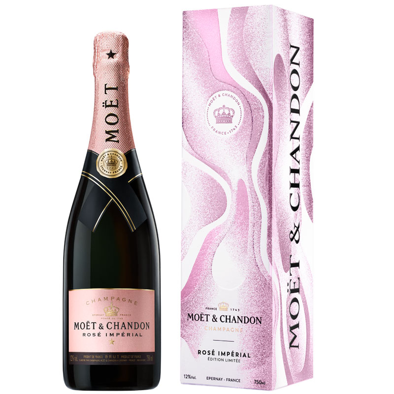 Moët & Chandon Rosé in Limited edition  EOY 