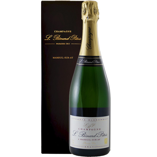 L.Benard Pitois Brut Carte Blanche in geschenkverpakking 75CL