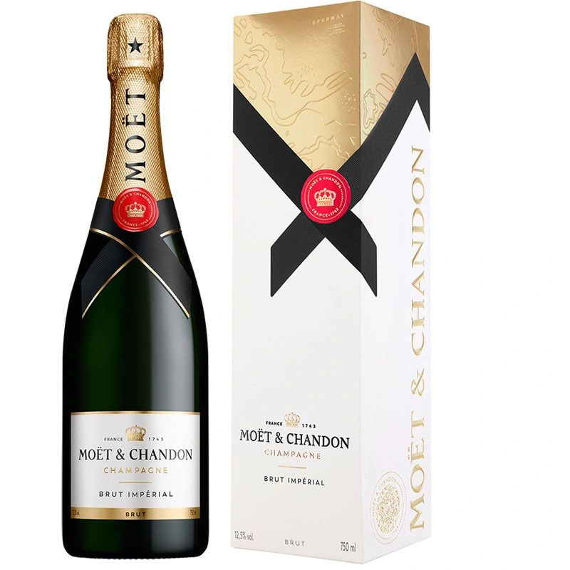 Moet Chandon brut imperial in nieuwe verpakking
