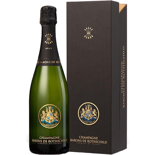 Champagne Barons de Rothschild Brut Coffret optie Champagne Barons de Rothschild Brut 75CL
