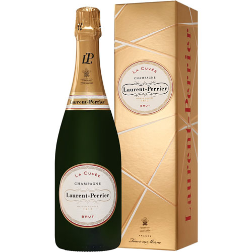 Laurent-Perrier La Cuvée Brut 75CL in neutrale geschenkverpakking