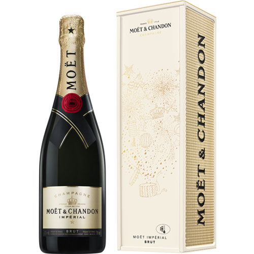 Moët & Chandon Brut Impérial in Metal Giftbox City 75CL