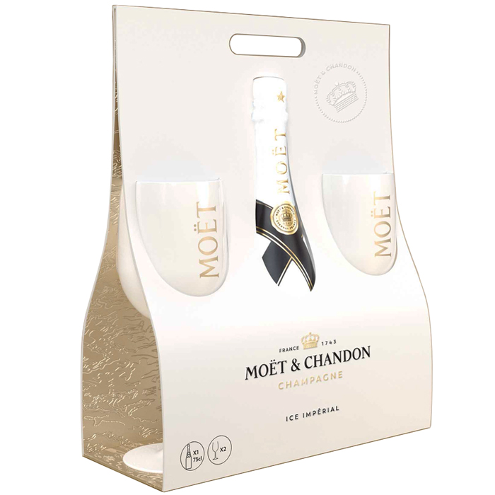 Moët & Chandon Ice Giftpack met glazen