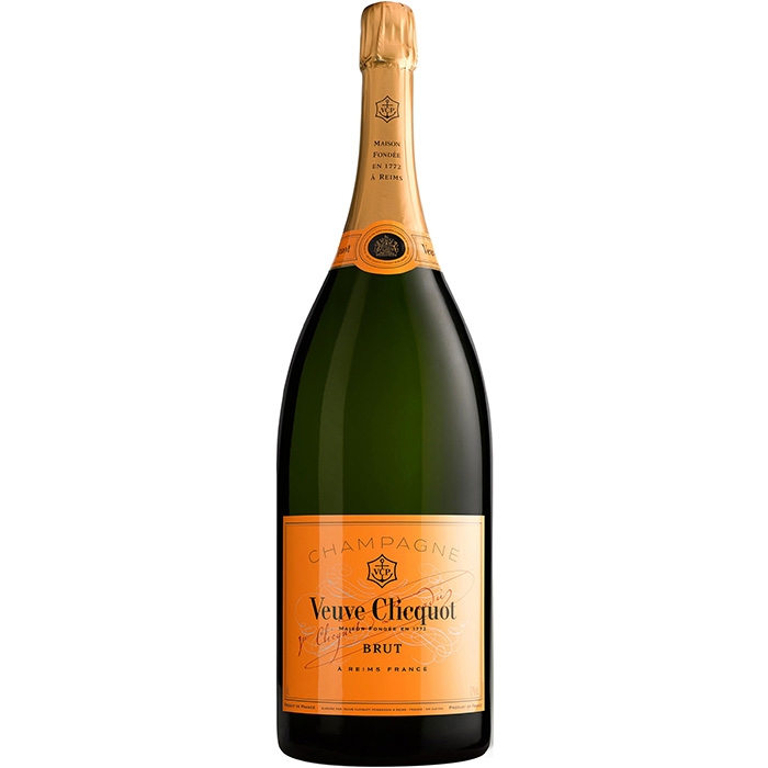 Veuve Clicquot Brut Nebuchadnezzar fles Veuve Clicquot Brut Nebuchadnezzar 15 Liter fles