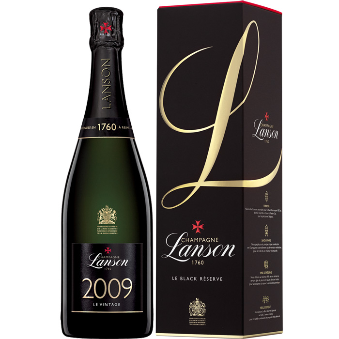 Lanson Le Vintage 2009 75CL in geschenkverpakking