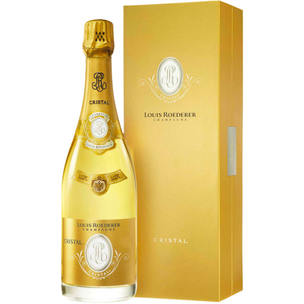 Louis Roederer Cristal 2015 in luxe coffret