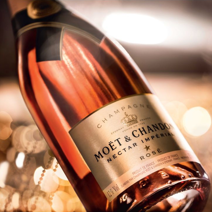 Moët & Chandon Nectar im­pé­ri­al Rosé Demi-Sec 75CL