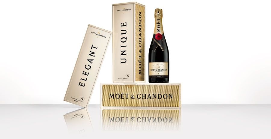 Moët & Chandon Brut in Specially Yours metal giftbox 75CL 