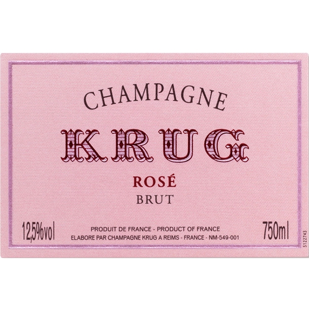 Krug Rosé 24th Edition 75CL in Coffret