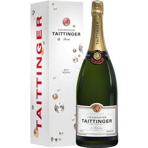 Taittinger Brut Réserve Magnum 1,5 Liter in Geschenkverpakking