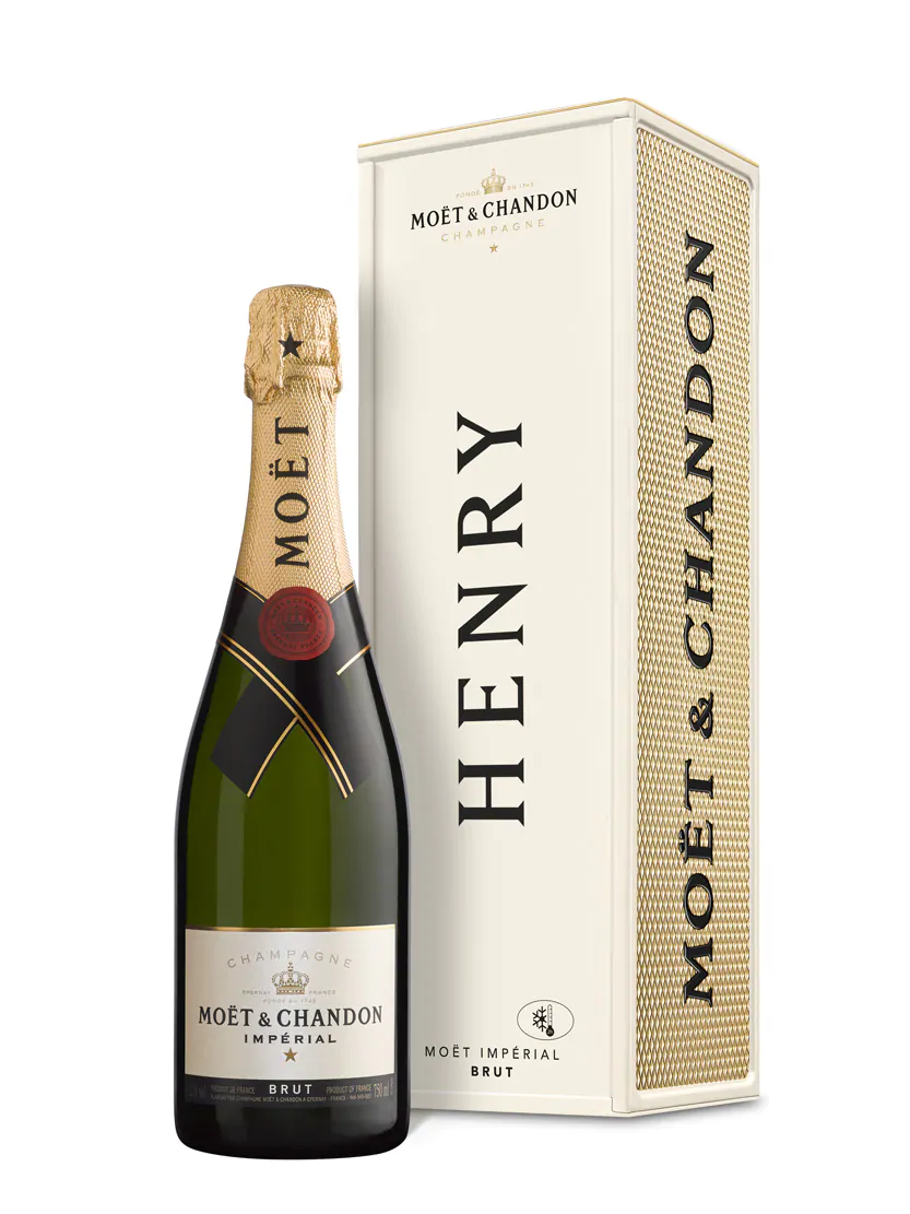 Moët & Chandon Brut in Specially Yours metal giftbox 75CL 