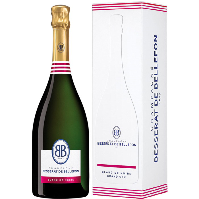 Besserat de Bellefon Cuvee Blanc de Noirs in geschenkverpakking 75CL