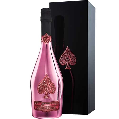 Armand de Brignac Rosé Ace of Spades in luxe coffret 75CL